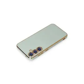 Newface Samsung Galaxy S23 FE Kılıf Volet Silikon - Açık Yeşil