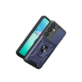 Newface Samsung Galaxy S26 Plus Pars Lens Yüzüklü Silikon - Lacivert