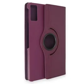 Newface Samsung Galaxy T550 Tab A 9.7 Kılıf 360 Tablet Deri Kılıf - Mürdüm