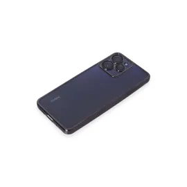 Newface Xiaomi Redmi 12 Kılıf Razer Lensli Silikon - Mor