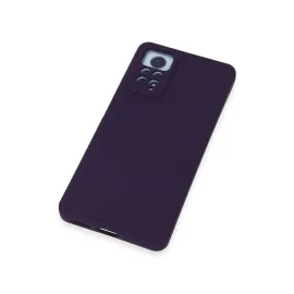 Newface Xiaomi Redmi Note 12 Pro 4G Kılıf Nano Içi Kadife Silikon - Mor