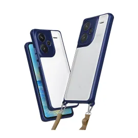 Newface Xiaomi Redmi Note 13 Pro Plus Kılıf Penta Silikon Kılıf - Lacivert