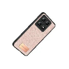 Onegif Xiaomi Mi 14T Pro Bright Simli Kapak - Pembe