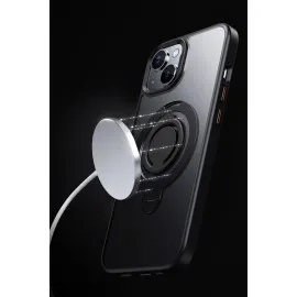 Joko Iphone 12 Avatar 360 Dönen Magsafe Kapak - Siyah