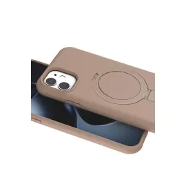 Newface Apple iPhone 11 Regal Magsafe Standlı Kapak - Çöl Titanyum