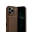 Newface Apple Iphone 17 Pro Kelvin Kartvizitli Silikon - Kahverengi