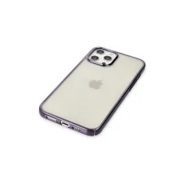 Newface Iphone 12 Pro Max Kılıf Element Silikon - Mor