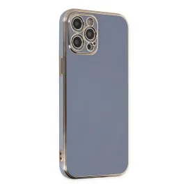 Newface Iphone 12 Pro Max Kılıf Volet Silikon - Mavi