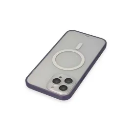 Newface Iphone 14 Pro Kılıf Grand Magneticsafe Kapak - Mor