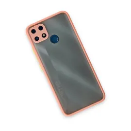Newface Realme C25 Kılıf Montreal Silikon Kapak - Pembe
