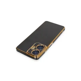 Newface Realme C55 Kılıf Volet Silikon - Siyah