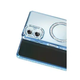 Newface Samsung Galaxy A07 4G Joke Simli Magneticsafe Kılıf - Mavi