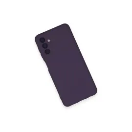 Newface Samsung Galaxy A14 4G Kılıf Nano Içi Kadife Silikon - Mor