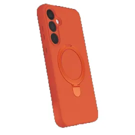 Newface Samsung Galaxy A16 5G Regal Magsafe Standlı Kapak - Turuncu