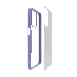 Newface Samsung Galaxy A23 4G Kılıf Platin Silikon - Kırmızı