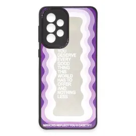 Newface Samsung Galaxy A53 5G Kılıf Mirror Desenli Kapak - Mirror - 5