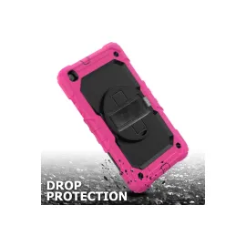 Newface Samsung Galaxy T290 Tab A 8 Kılıf Pars Tablet Kapak - Pembe