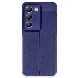 Newface Vivo V30 Lite 4G Kılıf Auto Focus Kapak - Lacivert