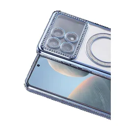 Newface Xiaomi Poco X6 Pro Joke Simli Magneticsafe Kılıf - Mavi