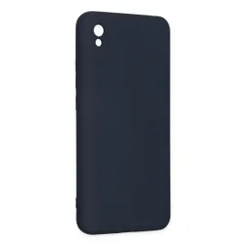 Newface Xiaomi Redmi 9A Kılıf Nano Içi Kadife Silikon - Lacivert