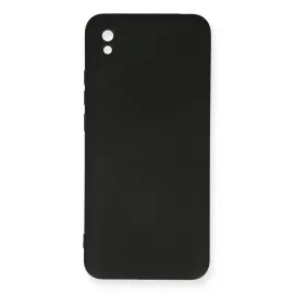 Newface Xiaomi Redmi 9A Kılıf Nano Içi Kadife Silikon - Siyah