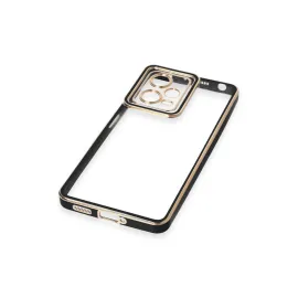 Newface Xiaomi Redmi Note 12 5G Kılıf Liva Lens Silikon - Siyah