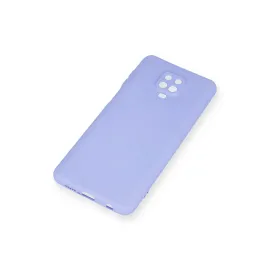 Newface Xiaomi Redmi Note 9 Pro Kılıf Nano Içi Kadife Silikon - Lila
