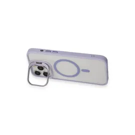 Joko Iphone 15 Pro Max Kılıf Roblox Lens Magsafe Standlı Kapak - Lila