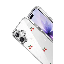 Newface Apple Iphone 16 Plus Fiyonk Desenli Kapak - Desen 9