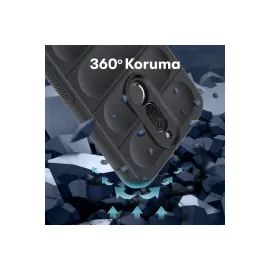 Newface Huawei Mate 10 Lite Kılıf Optimum Silikon - Siyah