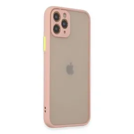 Newface Iphone 11 Pro Kılıf Montreal Silikon Kapak - Pembe