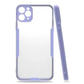 Newface Iphone 11 Pro Kılıf Platin Silikon - Lila