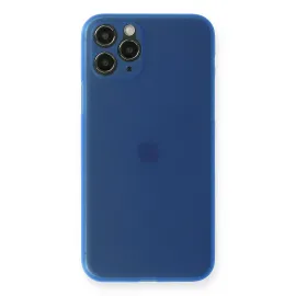 Newface Iphone 11 Pro Kılıf Pp Ultra İnce Kapak - Mavi