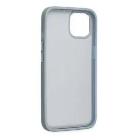 Newface Iphone 14 Plus Kılıf Asya Deri Silikon - Sierra Blue