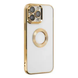 Newface Iphone 14 Pro Kılıf Slot Silikon - Gold