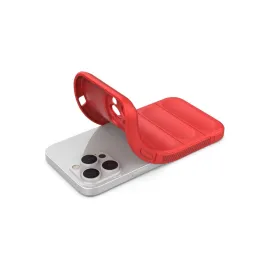 Newface Iphone 16 Pro Max Kılıf Optimum Silikon - Kırmızı