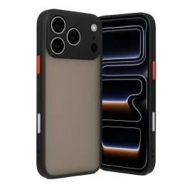 Newface Iphone 17 Pro Max Kılıf Montreal Silikon Kapak - Siyah