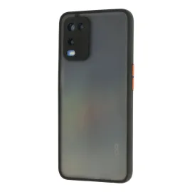 Newface Oppo A54 4G Kılıf Montreal Silikon Kapak - Siyah