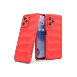Newface Realme C35 Kılıf Optimum Silikon - Kırmızı