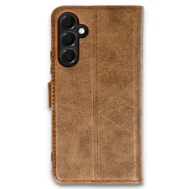 Newface Samsung Galaxy A05S Kılıf Trend S Plus Kapaklı Kılıf - Taba