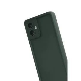 Newface Samsung Galaxy A07 Viera Silikon - Koyu Yeşil