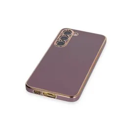 Newface Samsung Galaxy S23 Plus Kılıf Volet Silikon - Mor