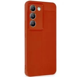 Newface Vivo V30 Lite 4G Kılıf Auto Focus Kapak - Kırmızı