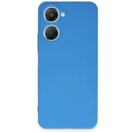 Newface Vivo Y18 Kılıf First Silikon - Mavi