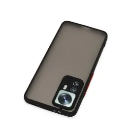 Newface Xiaomi Mi 12T Pro Kılıf Montreal Silikon Kapak - Siyah