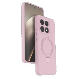 Newface Xiaomi Mi 15T Regal Magsafe Standlı Kapak - Açık Pembe