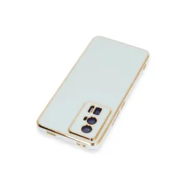 Newface Xiaomi Poco F5 Pro Kılıf Volet Silikon - Açık Yeşil