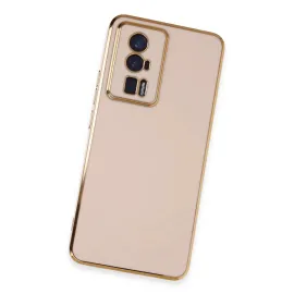 Newface Xiaomi Poco F5 Pro Kılıf Volet Silikon - Pembe