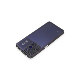 Newface Xiaomi Poco X5 Pro 5G Kılıf Razer Lensli Silikon - Mor