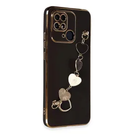 Newface Xiaomi Redmi 10C Kılıf Esila Silikon - Siyah